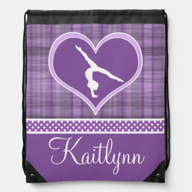 Pattern Print Gymnastics Backpack