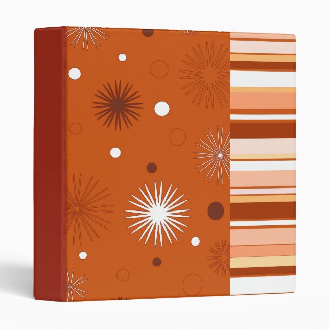 Stripes and flowers - Binder (Front/Spine)