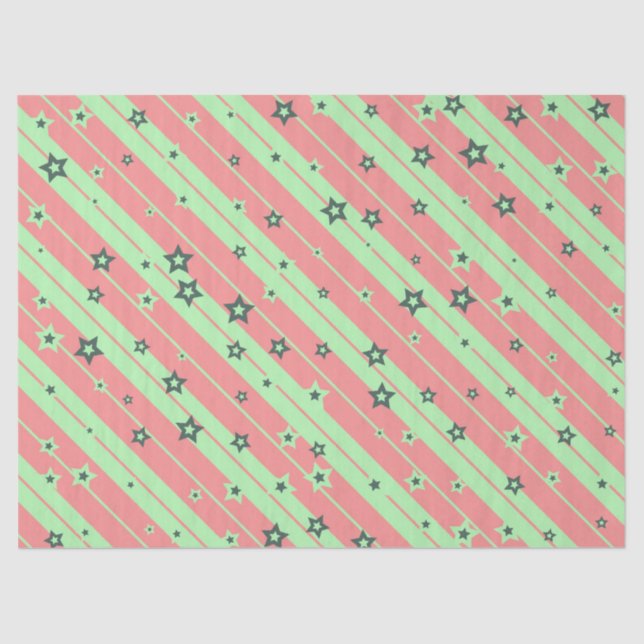 stripes and stars tissue paper (Front)