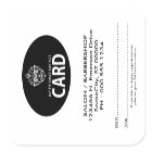 stripes appointment card