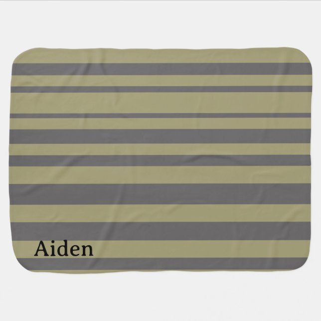 Stripes Baby Blanket (Horizontal)