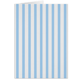 Stripes BabyBlue & White Cards