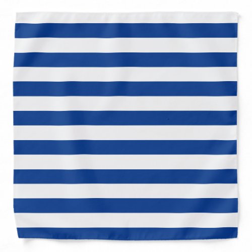 STRIPES Blue on any Color Bandana