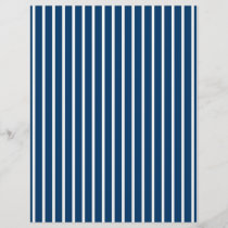 Stripes Blue White Baby Scrapbook Paper