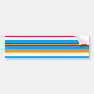 stripes bumper sticker