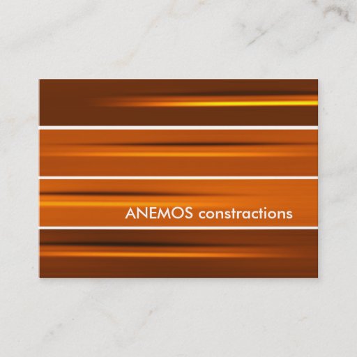 Customizable stripes business card templates