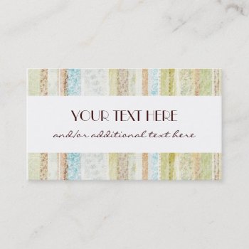 Stripes Business Card by cami7669 at Zazzle