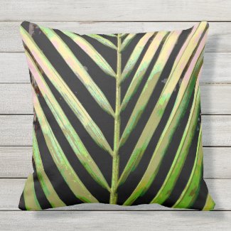 Stripes by Nature Outdoor Pillow