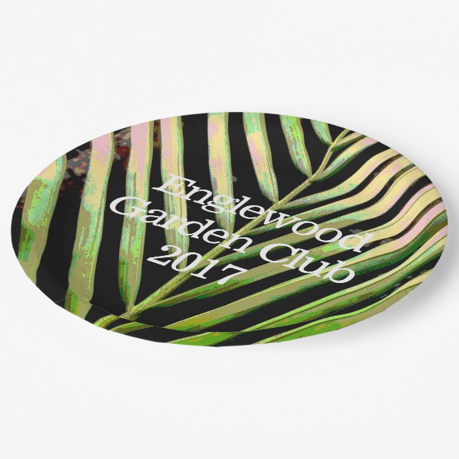 Stripes by Nature Paper Plates (Angled)