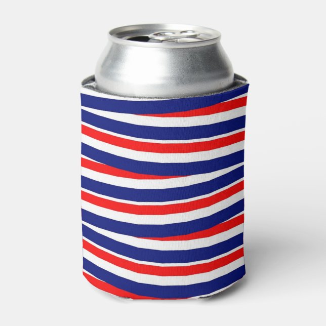 Stripes Can Cooler (Can Front)