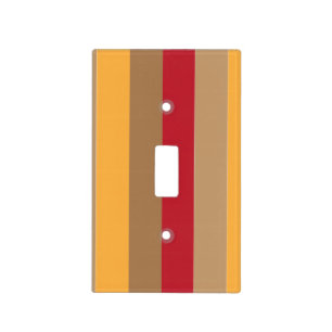 Stripes Colorful Vertical Stripes  Light Switch Cover