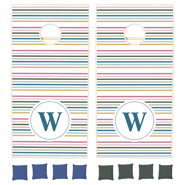 Stripes Cornhole Set (Set)