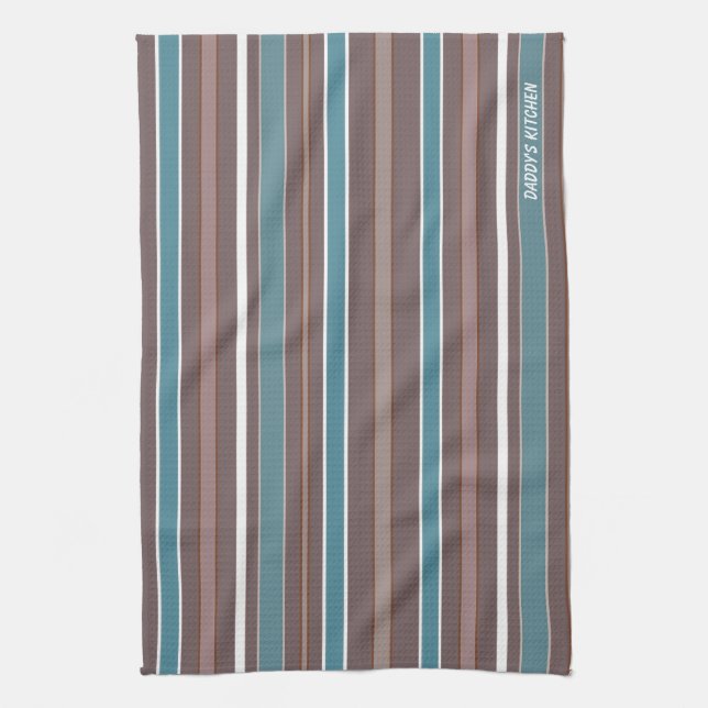 STRIPES DADDY's KITCHEN adjustable Kitchen Towel (Vertical)