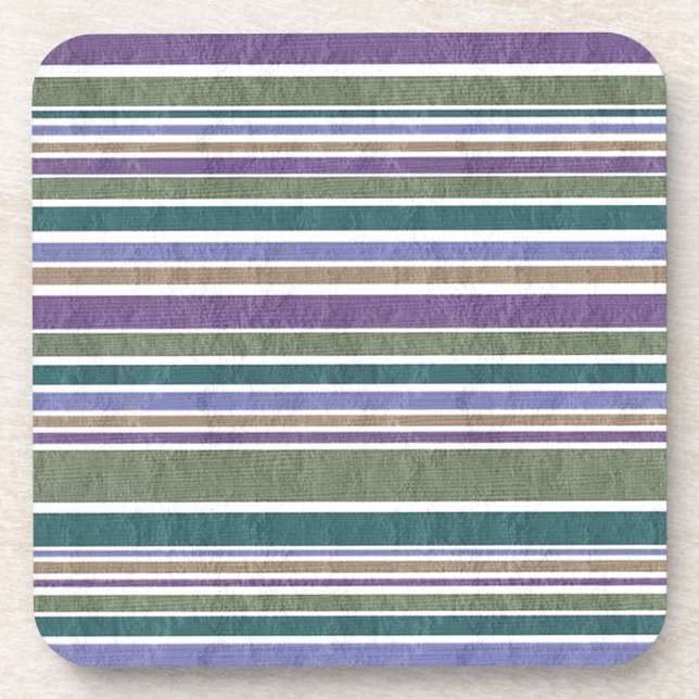 Stripes Drink Coaster (Front)
