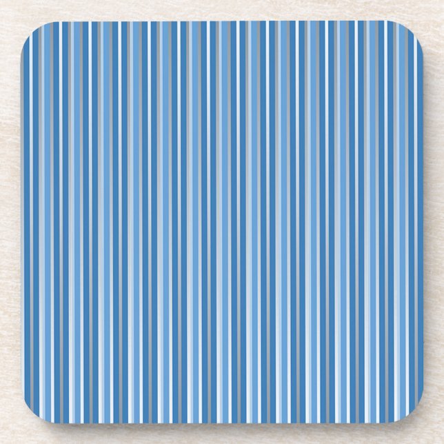 Stripes Drink Coaster (Front)