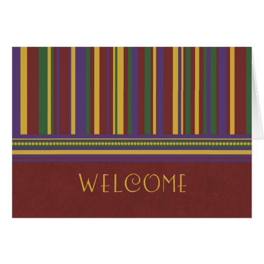 Stripes Employee Welcome to the Team Card
