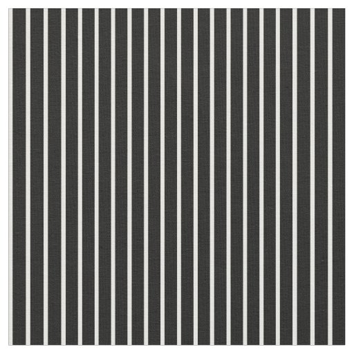 Stripes Fabric, Black-White 14 Fabric