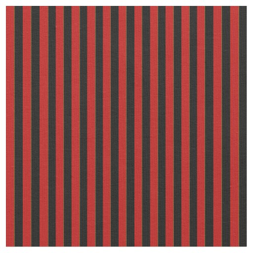 Stripes Fabric, Red and Black Fabric