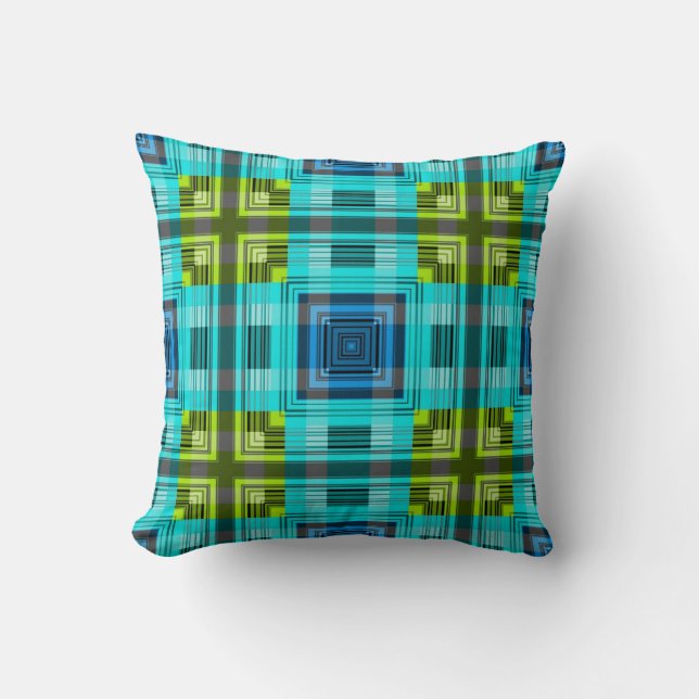 Stripes Fashion Retro Pattern Art Design Abstract Throw Pillow (Front)