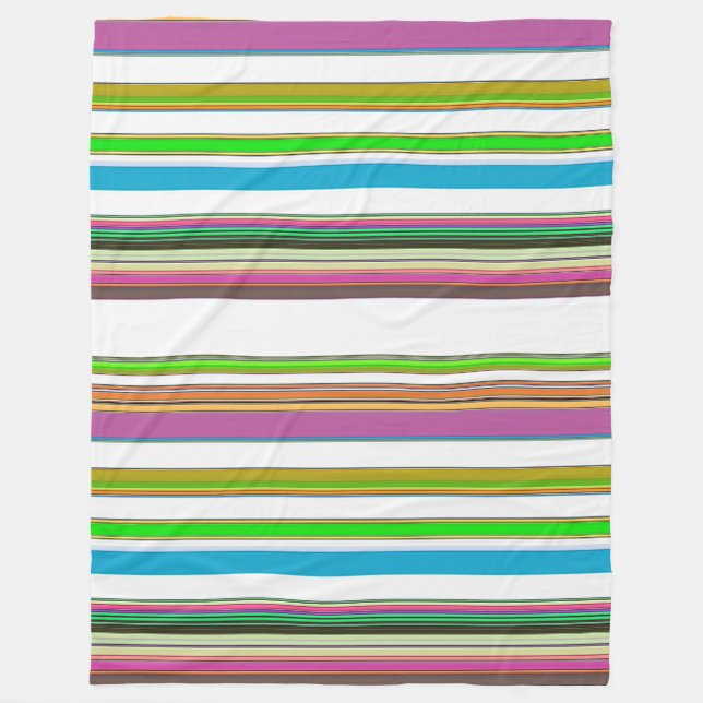 STRIPES FLEECE BLANKET (Front)