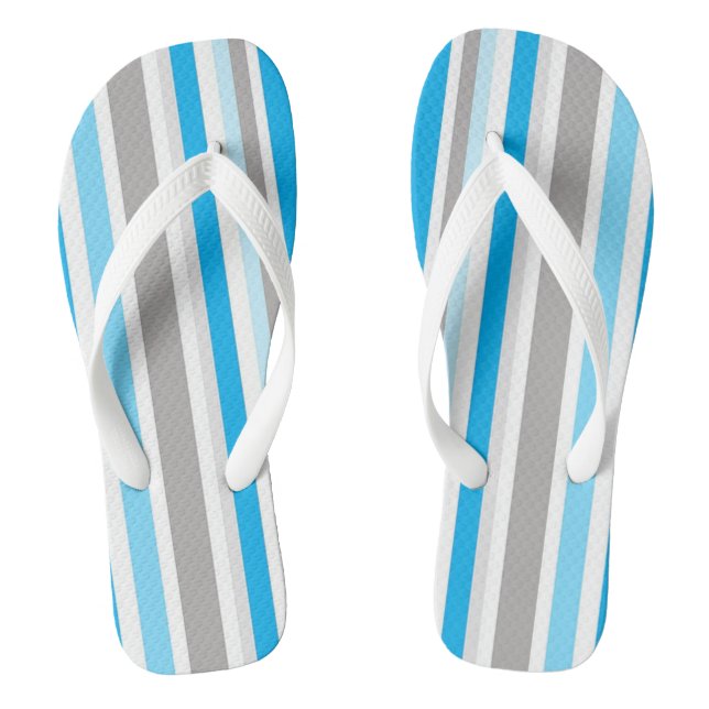 Stripes Flip Flops (Footbed)