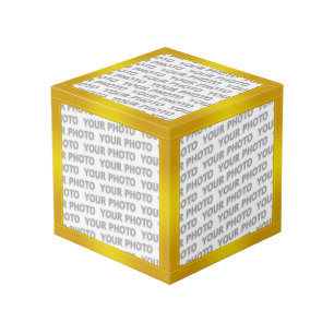 STRIPES gradients - olive yellow + your ideas Cube