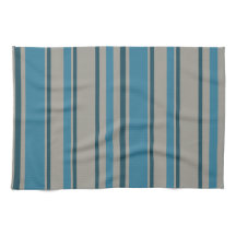 Stripes Gray and Blue
