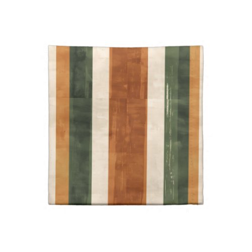 Stripes Green Brown Dinner Kitchen Cloth Napkin