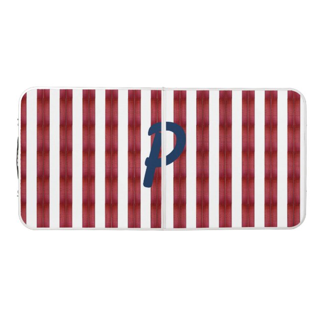 Stripes In Abstract   Beer Pong Table (Top)