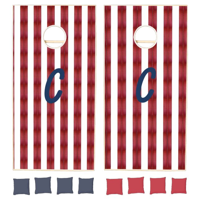 Stripes In Abstract  Cornhole Set (Set)