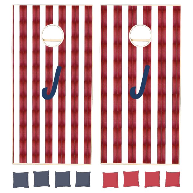 Stripes In Abstract  Cornhole Set (Set)