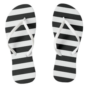 Stripes in Black | Sandals
