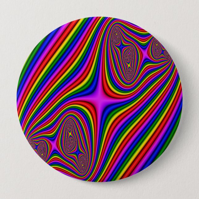 Stripes in colors button (Front)