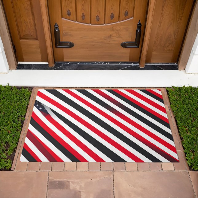 Stripes in Motion Doormat (Outdoor)