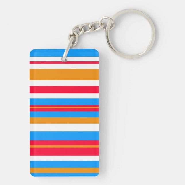 stripes keychain (Back)