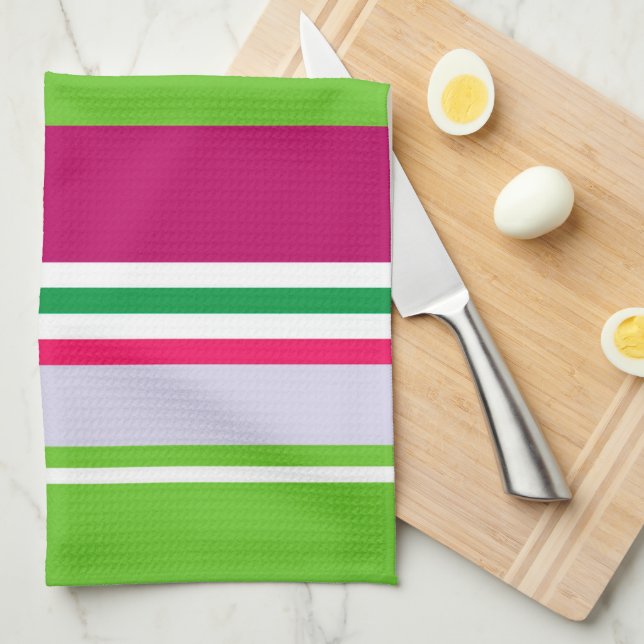 Stripes Kitchen Towel (Quarter Fold)