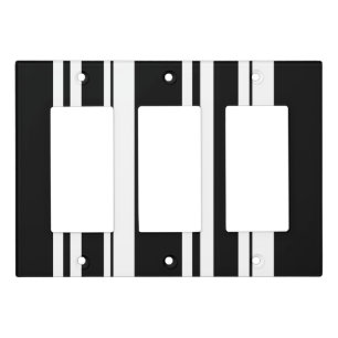 Stripes Light Switch Cover
