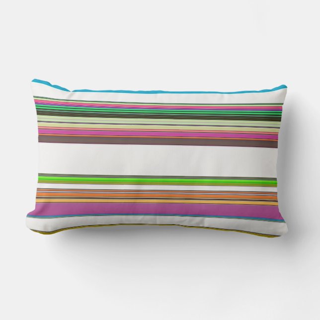 STRIPES LUMBAR PILLOW (Front)