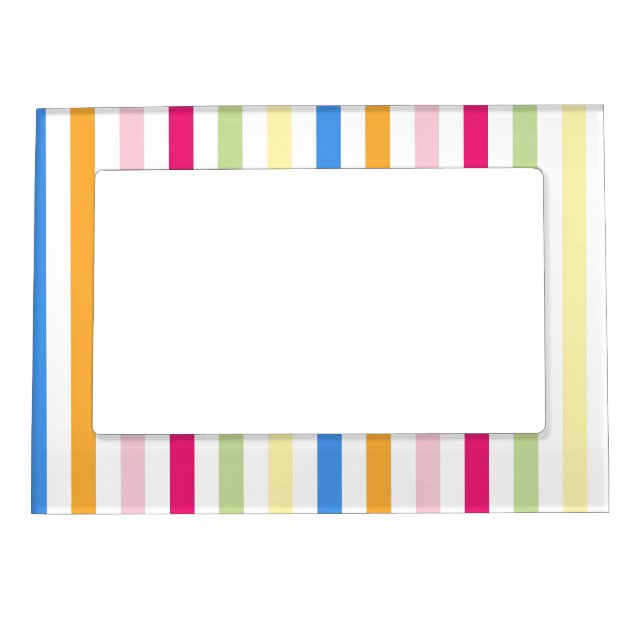 Stripes Magnetic Photo Frame (Front)