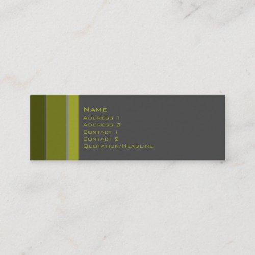 Stripes No. 0011 Business Card