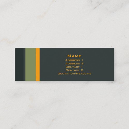 Stripes No. 0035 Business Cards