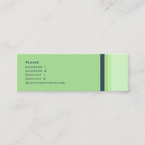 Stripes No. 0037 Business Card Templates