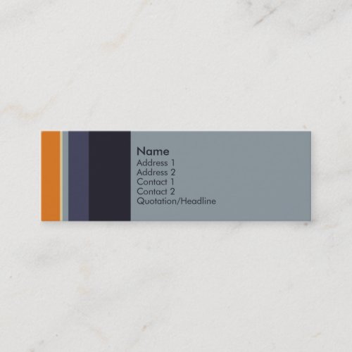 Stripes No. 0038 Business Card