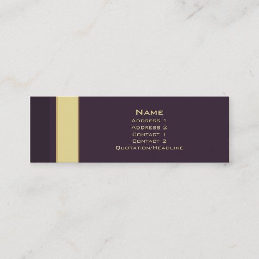 Customizable Stripes No. 0194 Business Card Template