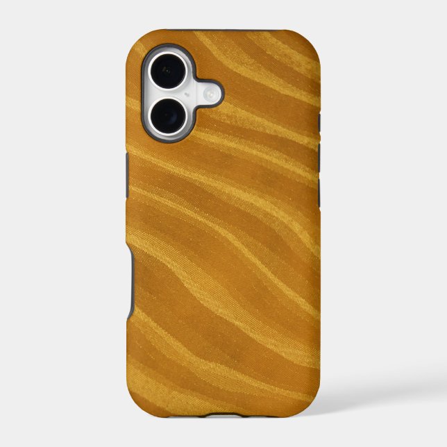 stripes of "gold" iphone case (Back)