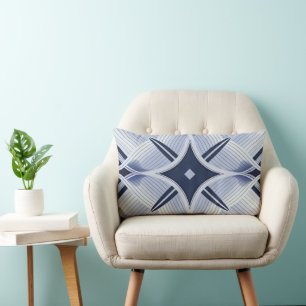 stripes of harmony for fall lumbar pillow