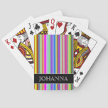[ Thumbnail: Stripes of Various Colors + Custom Name ]