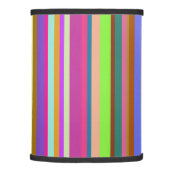Stripes of Various Colors Lamp Shade (Right)