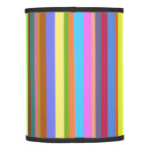Stripes of Various Colors Lamp Shade (Back)