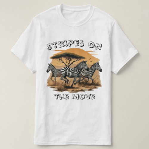 Stripes on the Move T_Shirt